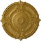 Ekena Millwork Attica Acanthus Leaf Ceiling Medallion (Canopies up to 4 5/8"), 53 1/2"OD x 3 1/2"P, Pharaohs Gold CM53ATPGS - alternate 1